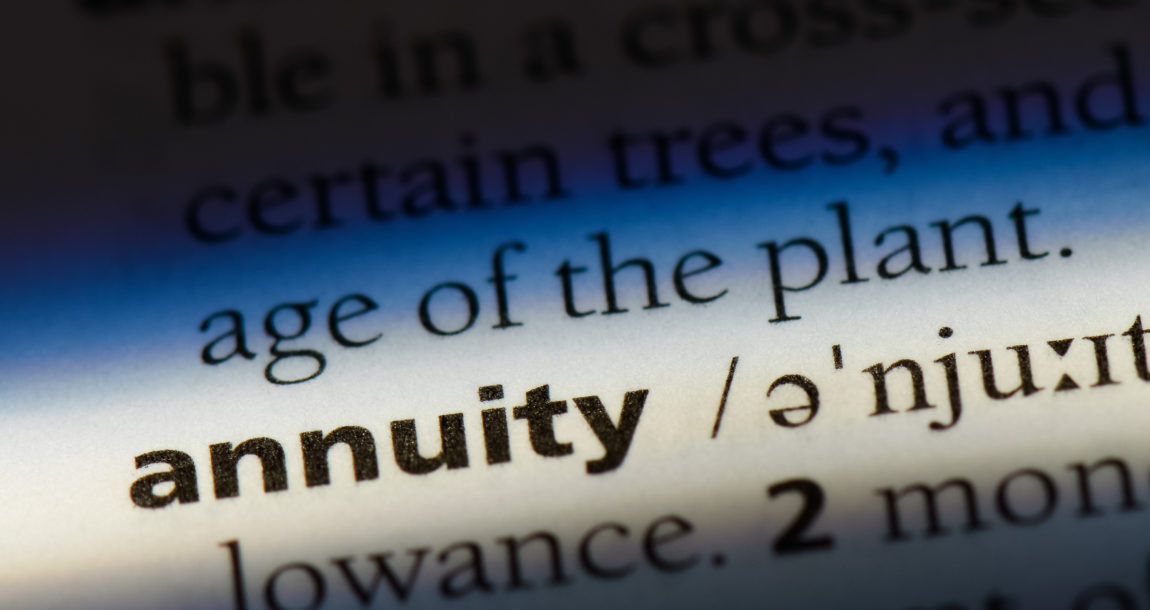 Annuity guidelines under review.