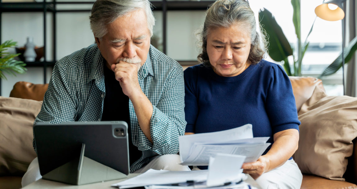 Survey finds retirees spending more than they can afford.