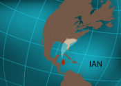 Insurance loss estimates for Hurricane Ian range up to $75 billion.