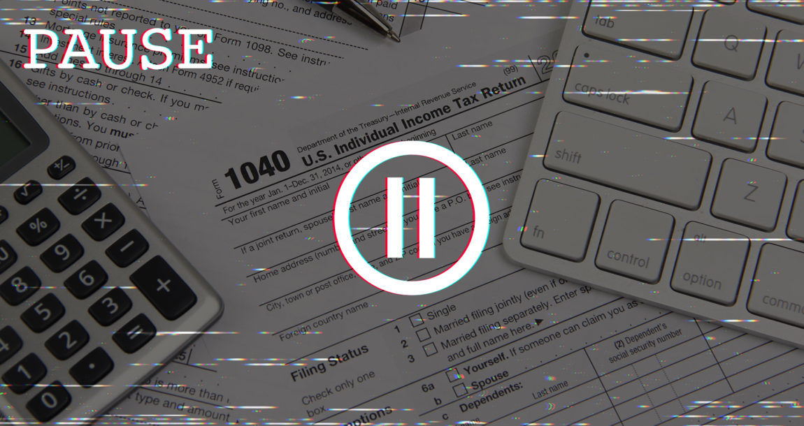 IRS: hold off filing taxes while we decide whether you owe more.