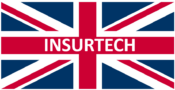 Image of the British flag with the work Insurtech superimposed. The British are coming! US-UK partnership adds 6 insurtechs to Conn.