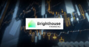 Brighthouse Financial, Inc., log against a backdrop of graphic symbols. Brighthouse surprises with solid Q2 earnings, beating estimates.