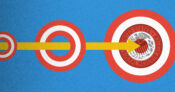 Illustration of an arrow hitting a bullseye. Some-optimistic-Fed-can-hit-elusive-2%-inflation-target.