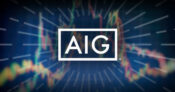 Image shows the AIG logo against a colorful backdrop.