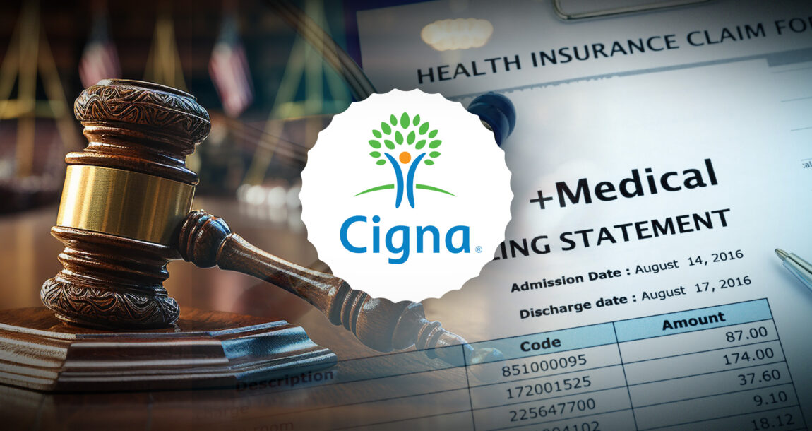 Plaintiff drops out of lawsuit accusing Cigna of improperly rejecting