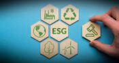 Image shows pieces of a puzzle meant to represent ESG investing.