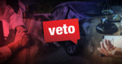 Image shows the word "Veto"