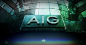 Image shows an AIG building front.