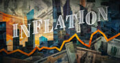 Image showing the word "INFLATION" against a backdrop of city life. Inflation-is-still-the-top-financial-challenge-for-many-Americans.