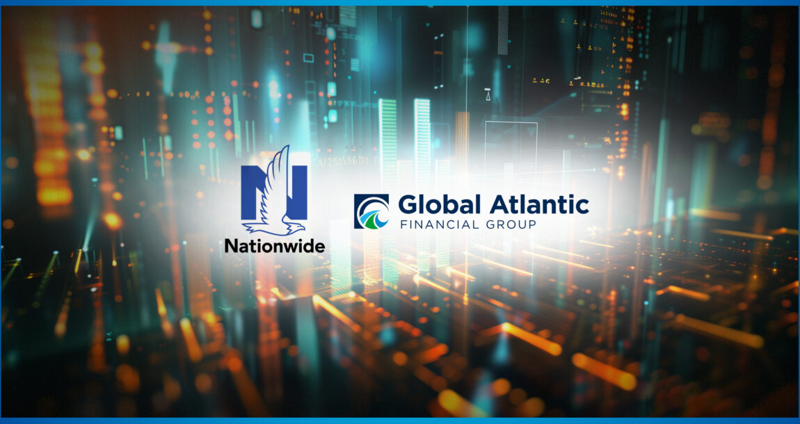 Image shows the Nationwide and Global Atlantic logos.
