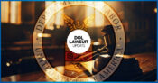 Image shows the Department of Labor logo