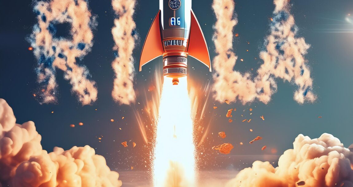 Image of a rocketship blasting off with the acronym "RILA" in the sky. What's behind RILAs' growing popularity?