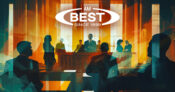 Image shows the AM Best logo
