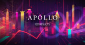 Image shows the Apollo Global Management logo and the words "Q2 Results."