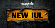 Image shows the words "AuguStar" and "New IUL."