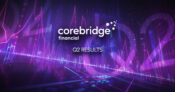 Image shows the Corebridge Financial logo and the words "Q2 Results."