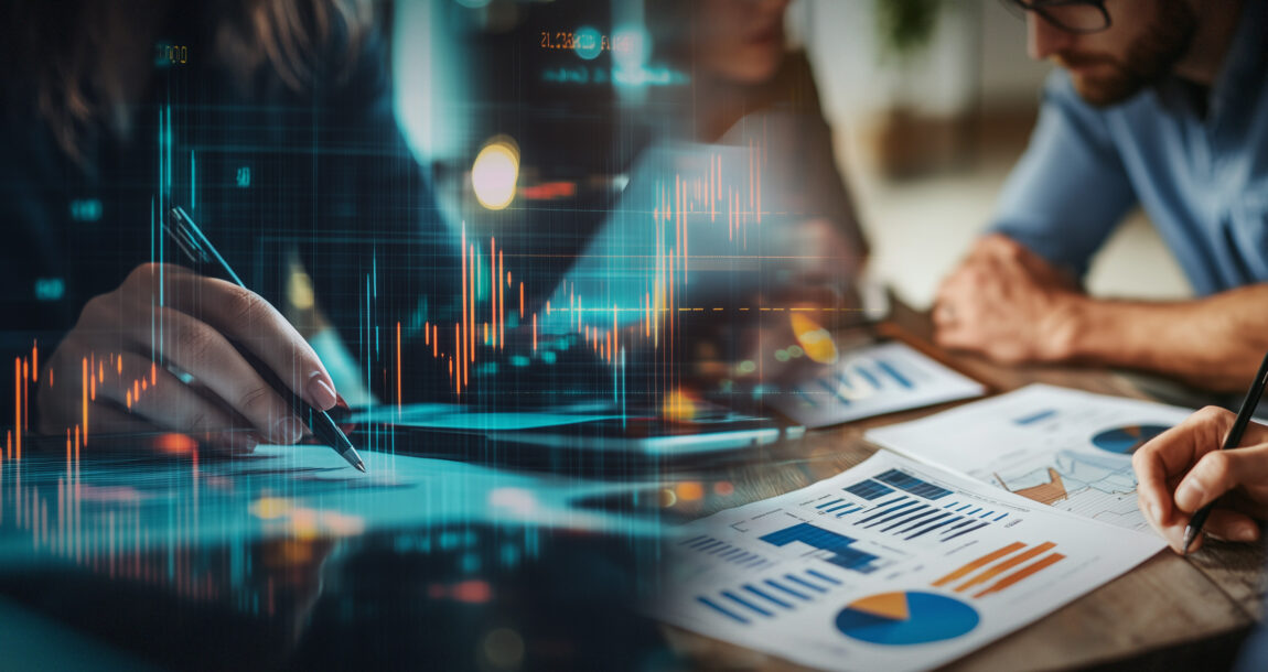 Image shows a person pondering a piece of paper