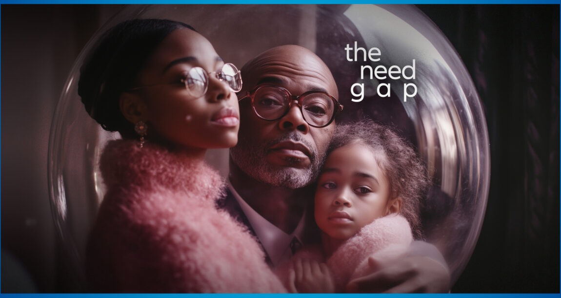 image of family with parents and child. The-need-gap-How-does-the-industry-reach-underserved-communities.