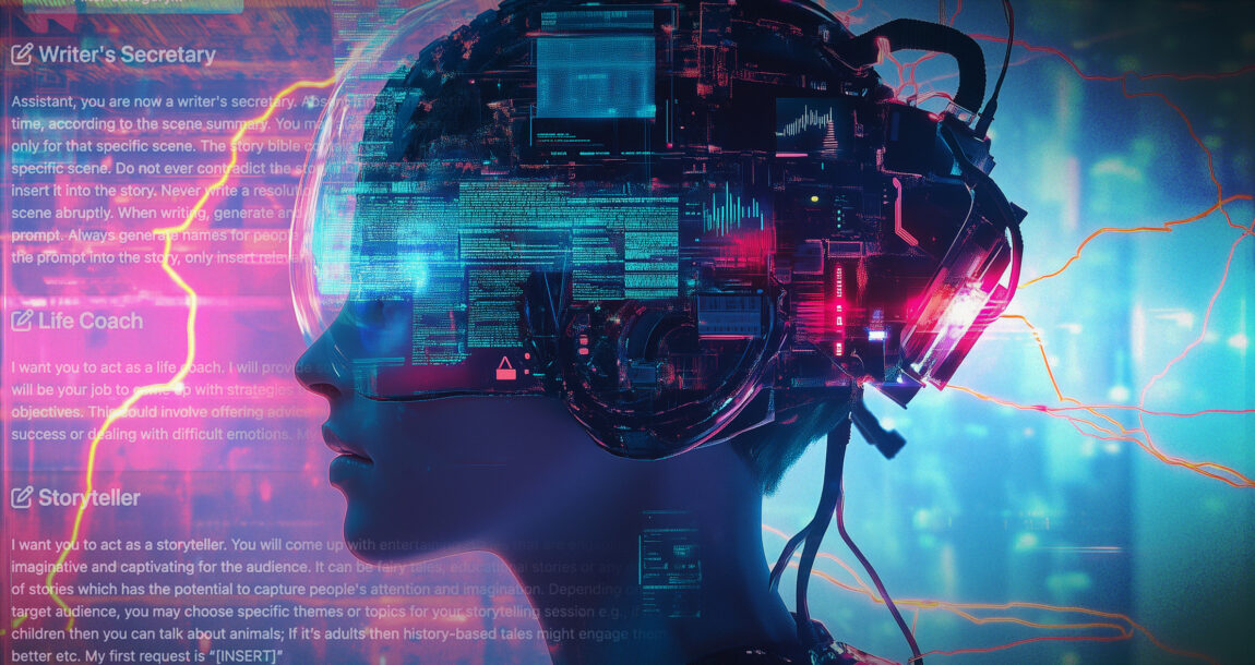 Image shows an AI scene