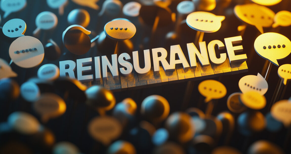 Image shows the word "Reinsurance"