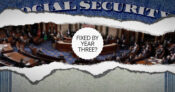 Image shows a shredded Social Security card and the words, "Fixed By Year Three?"