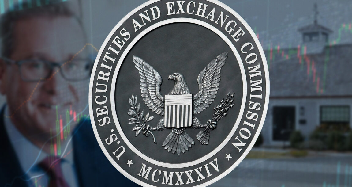 Image shows the SEC logo and Jeffrey Cutter.