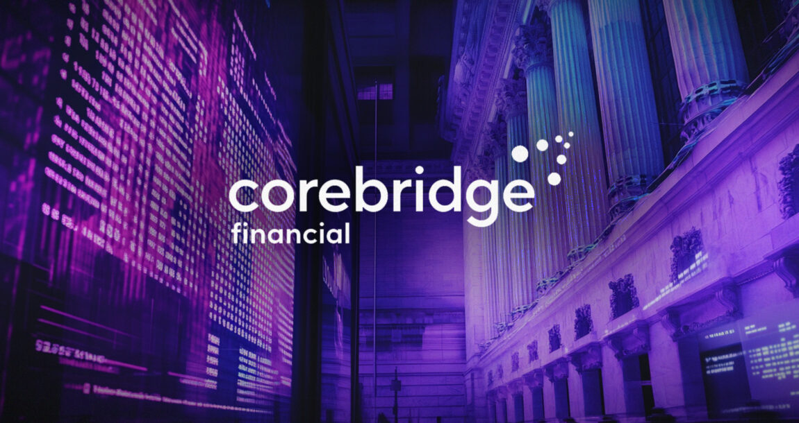 Image shows the Corebridge logo