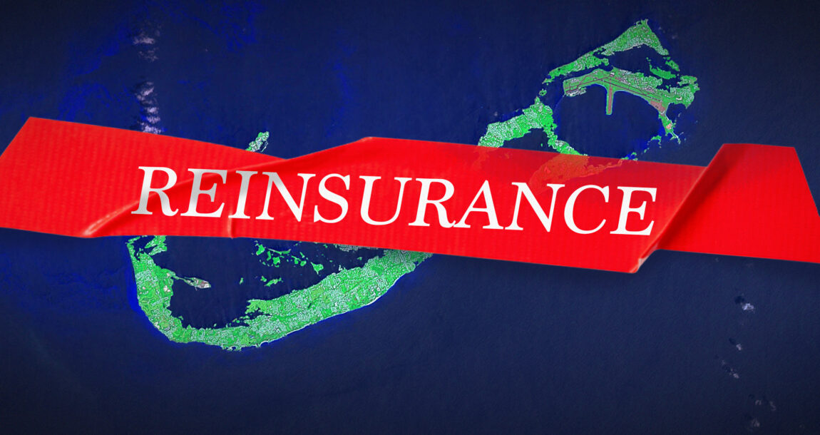 Image shows the word, "Reinsurance."