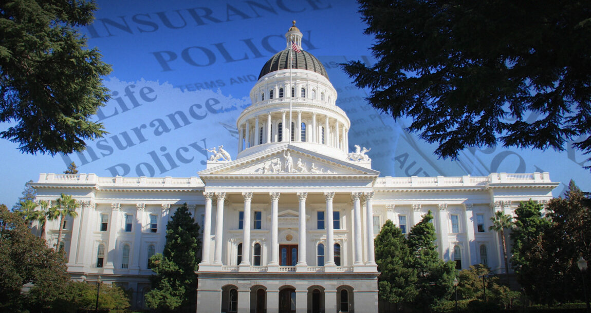 Image shows text of the California lapse laws.