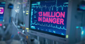 Image with graphs and the legend "13 Million ni Danger." Health-coverage-for-more-than-13M-could-be-in-jeopardy.