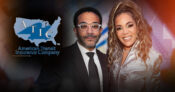 Image shows the American Transit logo and Emmanuel and Sunny Hostin.