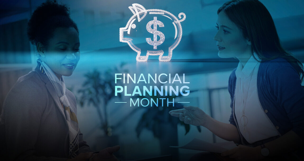 An advisor talks to a client during Financial Planning Month. How-advisors-can-use-financial-planning-month-to-win-new-clients.