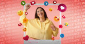 Image of a potential life insurance customer looking at a variety of social media platform icons. How-the-life-insurance-industry-can-reach-the-social-media-generations.