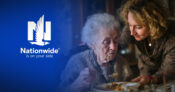 Photo illustration of elderly patient with a care giver. Nationwide-expands-hybrid-long-term-care-lineup-with-new-annuity-option.