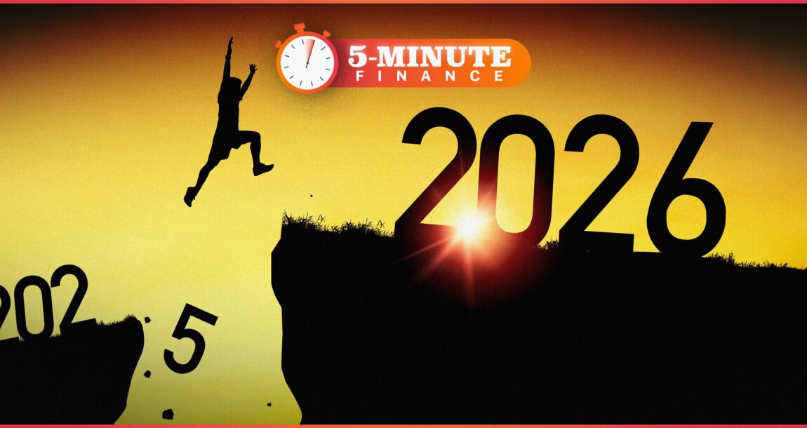 Image shows the 5-Minute Finance logo