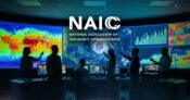 Image shows the NAIC logo and a weather map in the background