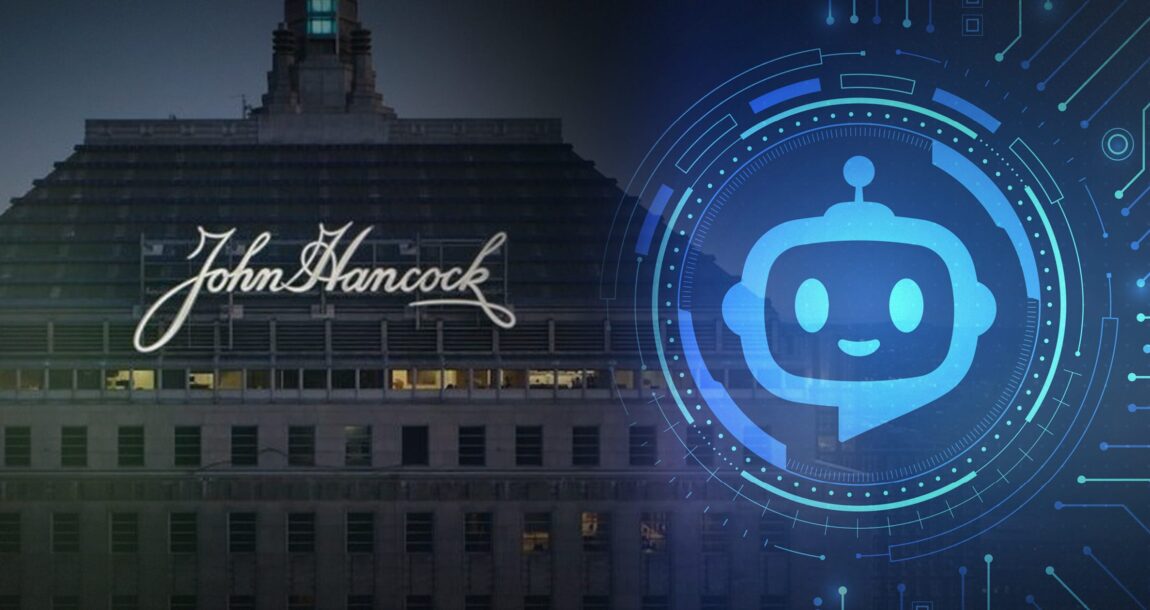 John Hancock logo seen on one of the insurer's buidlings. John-Hancock-looks-to-new-AI-underwriting-tool-to-slashes-processing-time.
