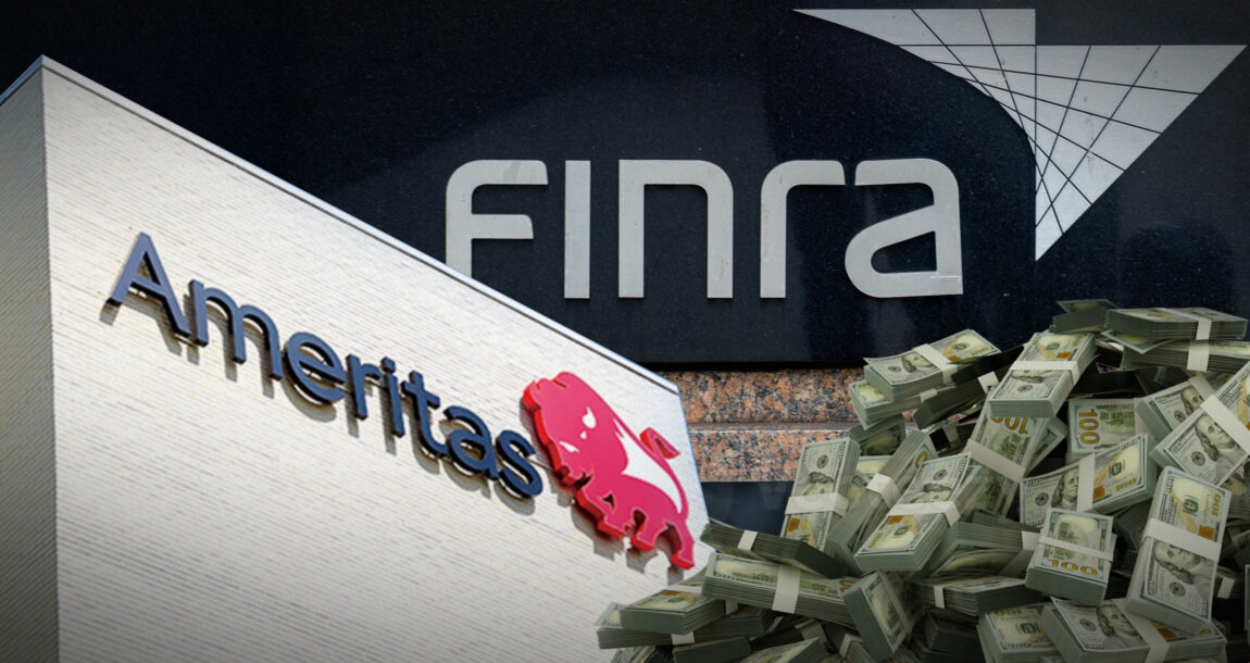 Image shows the Ameritas and FINRA logos.