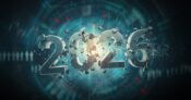 Illustration showing "2026" exploding. Rate-pressure-customer-churn-set-the-stage-for-insurance-upheaval-in-2026.