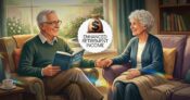 Image shows an older couple