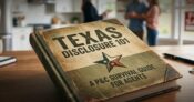 Image shows a book with the title, "Texas Disclosure 101"