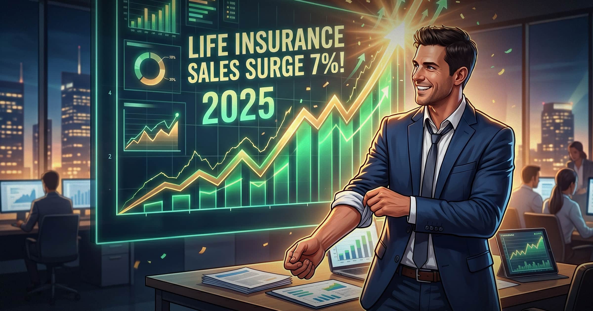 Life insurance sales surge 7% in 2025, but the work Isn’t over