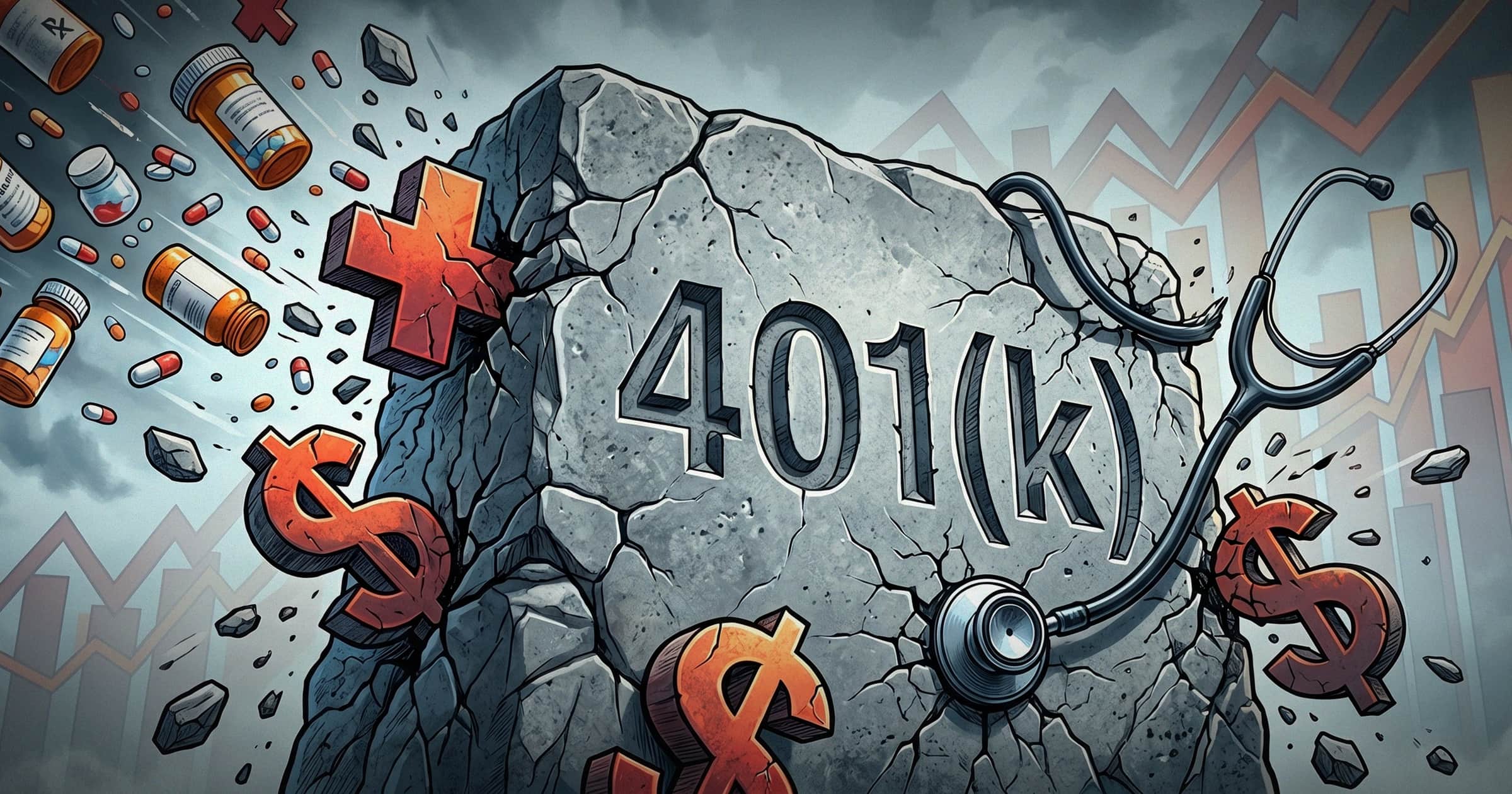 Rising healthcare costs impact 401(k) accounts