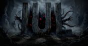 Dark image shows the letters "IUL."