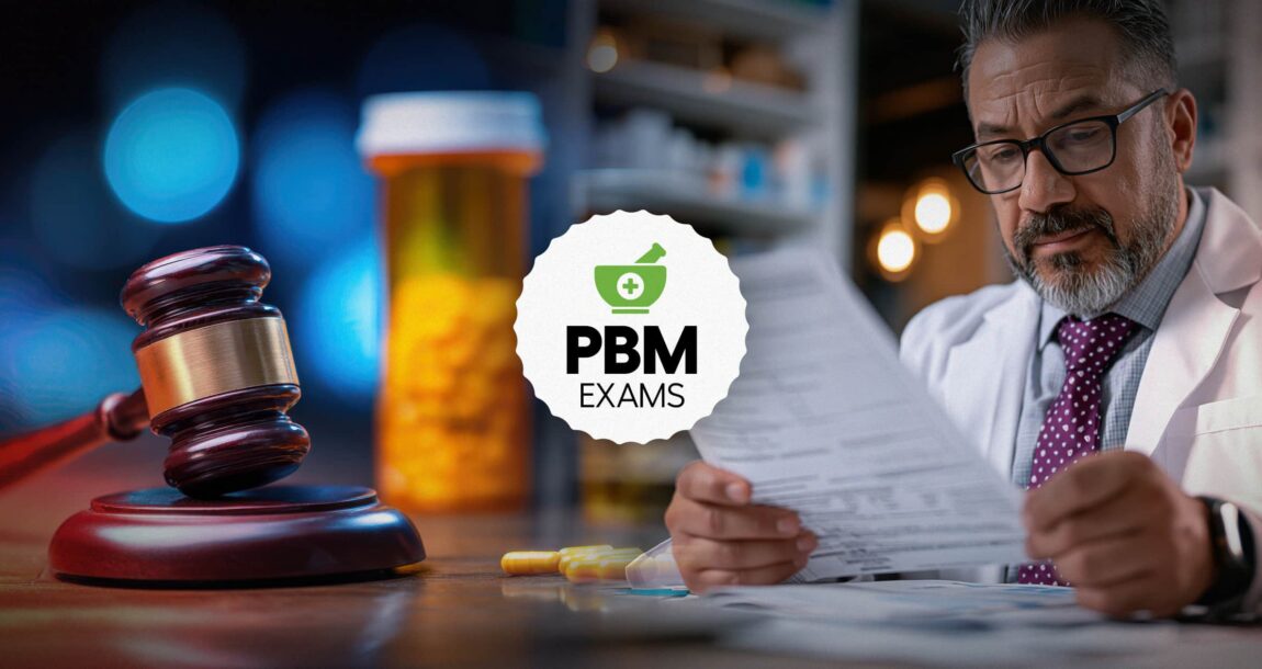 Image shows the letters, PBM.