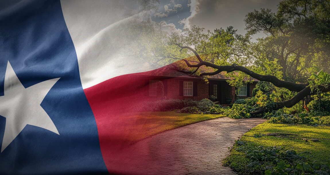 Image shows the Texas state flag.