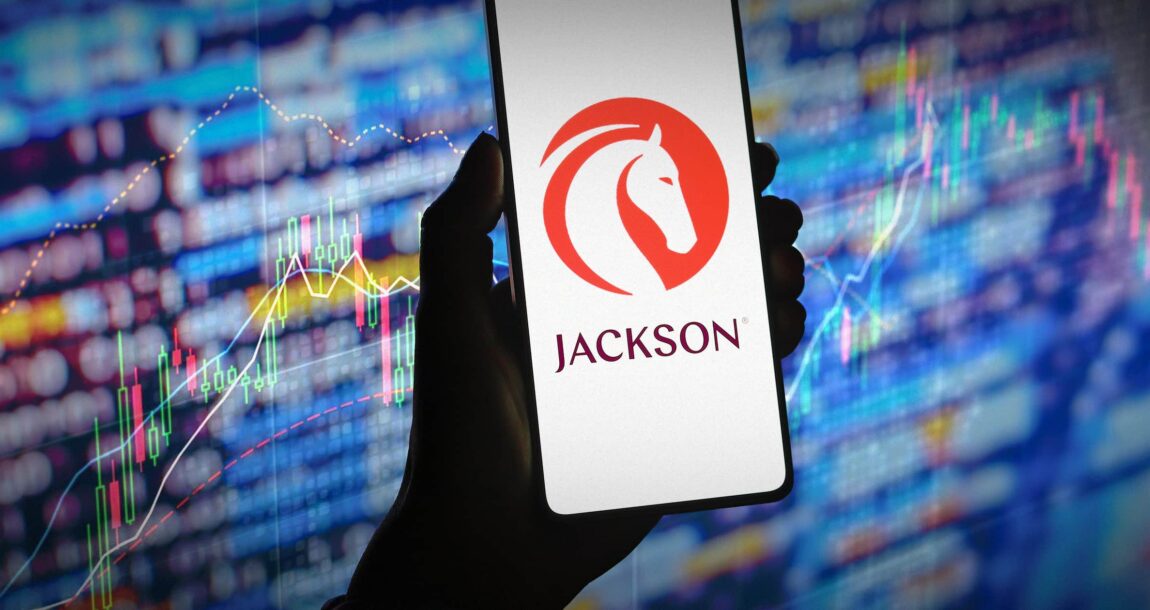 Image shows the Jackson logo on a phone