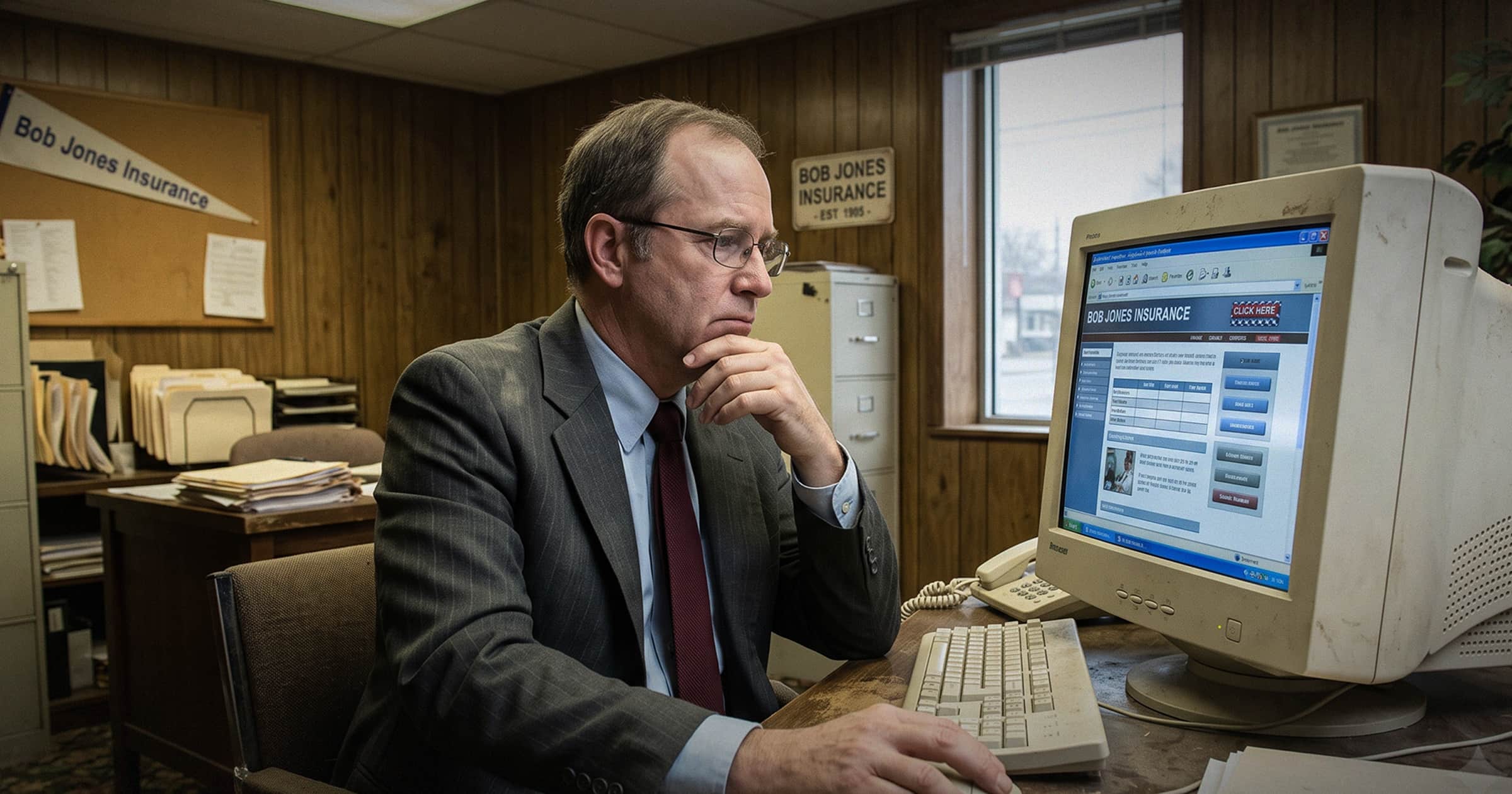 Why traditional websites are failing insurance agents