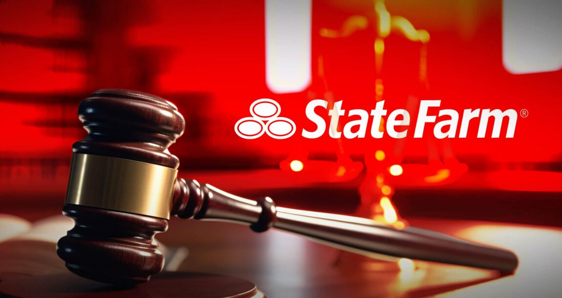 Image shows the State Farm logo