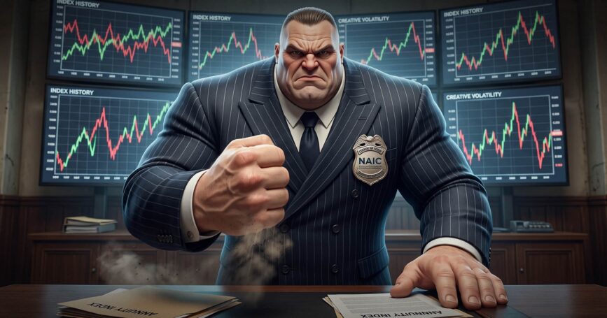 Image shows a cartoon large man making a fist.